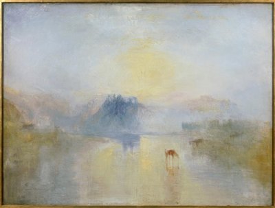 Castelo de Norham, nascer do sol de Joseph Mallord William Turner